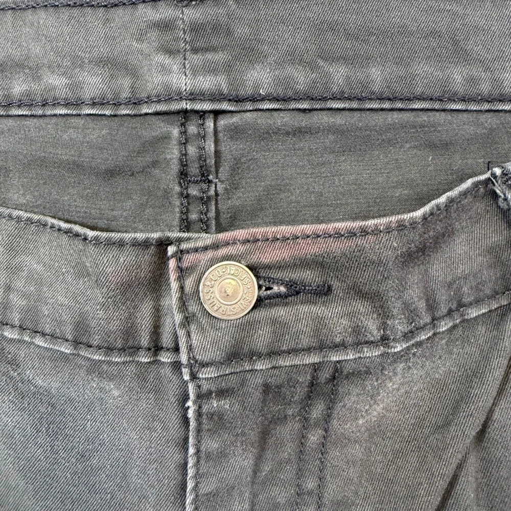 Levi's 541 Athletic Taper Jeans Men's Size 44x30 Charcoal Gray Stretch Denim